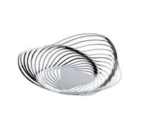 Corbeille à fruits TRINITY en acier D33 x H8 cm Gris