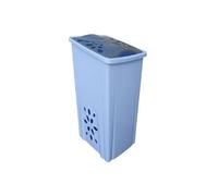 Corbeille à linge - 45 L - Bleu clair