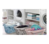 keeeper Panier à linge Anton – design ajouré, support pour hanche, 30,5 L – Nordic Grey