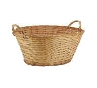 Corbeille à linge en osier