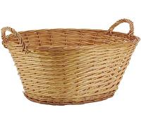 Corbeille à linge en osier