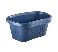 Corbeille à linge en plastique 30,5 litres - Bleu