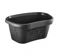 Corbeille à linge en plastique 30,5 litres - Gris Foncé