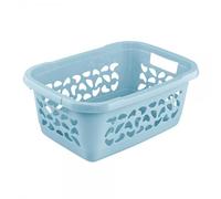 Corbeille à linge en plastique 32 litres - Bleu