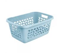 Corbeille à linge en plastique 52 litres - Bleu