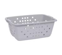 Corbeille à linge en plastique classique 45 litres - Gris