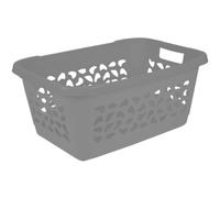 keeeper Panier à linge Jost – design ajouré 52 L – Nordic Grey