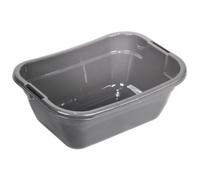 Petite bassine à linge en plastique 23 litres - Gris
