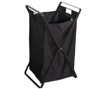 Corbeille a Linge Pliable en X, Laundry Basket avec Poignées, Panier à Linge Sale avec Sac Amovible pour Vêtements, Jouets, Serviettes, Couvertures