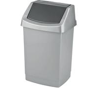 Corbeille à litière - Curver - Click-It - 50L - Inclinable - Gris