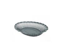 Corbeille à pain 25x18 cm anthracite - Table Passion - Gris - Inox