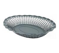 Corbeille à pain 30x24 cm anthracite - Table Passion - Gris - Inox Gris givré G