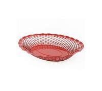Corbeille à pain 30x24 cm rouge - Table Passion - Rouge - Inox
