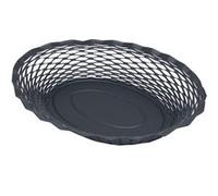 Roger Orfèvre – Corbeille ovale Vintage – 30 cm – bleu nuit