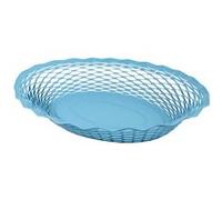 Corbeille à pain bleue 30x24 cm - Roger Orfèvre - Bleu - Inox Bleu G