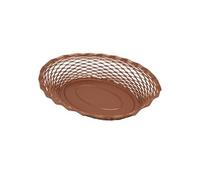 Roger Orfèvre Corbeille ovale Vintage 30 cm en cuivre