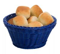 Corbeille à Pain Fruits tressé ronde Westmark 18x10 bleue