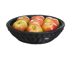 Corbeille à Pain Fruits tressé Ronde Westmark D29 Noir