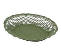 Corbeille à pain kaki 30x24 cm - Roger Orfèvre - Vert - Inox Vert G