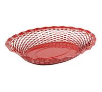 Roger Orfèvre Corbeille à pain Table Passion inox 30x24 cm Rouge