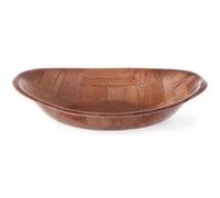 Hendi Corbeille à pain pita 425503 ovale en bois 295 x 140 mm