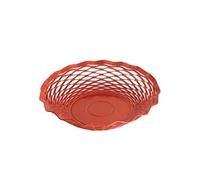 Corbeille à pain rouge 24.5 cm - Roger Orfèvre - Rouge - Inox Rouge G
