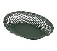 Corbeille à pain vert sapin 25x18 cm - Roger Orfèvre - Vert - Inox Vert G