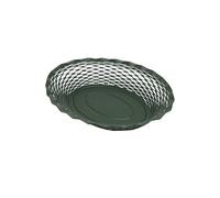 Corbeille à pain vert sapin 30x24 cm - - Vert - Inox