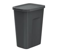 Corbeille à papier 35L noir fonctionnelle Keden NSDK35-S411