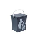 Poubelle 5 litres Couleurs assorties 235 x 180 x 165 mm