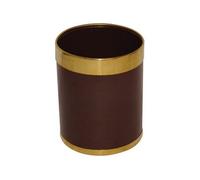 Corbeille à Papier avec Bordure Dorée pour Chambre Hôtel Bolero 12 G