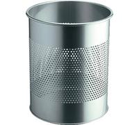 Corbeille à papier Durable 3310 331023 15 l (Ø x H) 260 mm x 315 mm métal argent 1 pc(s)