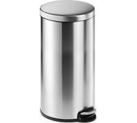 Corbeille à papier Durable 340323 340323 30 l (Ø x H) 290 mm x 655 mm acier inoxydable argent 1 pc(s