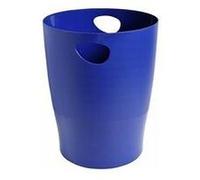Exacompta Corbeille à papier Ecobin Forever Réf. 453104D 15 L avec poignées Bleu nuit