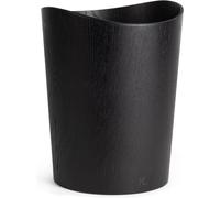 Corbeille À Papier En Bois Véritable Börje Poubelle En Bois Pour Bureau, Chambre D'enfant Et Chambre 9 Litres Chêne Noir