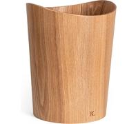 Corbeille À Papier En Bois Véritable Börje Poubelle En Bois Pour Bureau, Chambre D'enfant Et Chambre 9 Litres Frêne
