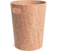 Corbeille À Papier En Bois Véritable Börje Poubelle Moderne En Bois Pour Bureau, Chambre D'enfant Et Chambre 9 Litres Liège (Moderne)