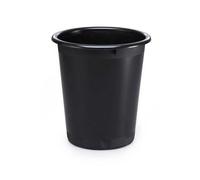 Corbeille à Papier en Plastique 13 litres - Noir