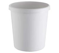 Corbeille à Papier en plastique classique coloré - Gris