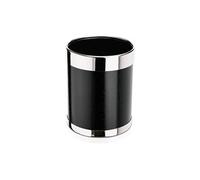 Corbeille a papier en Tole d'acier noir H 280 mm Diamètre 220 mm Was Germany G