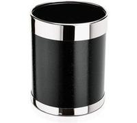 Corbeille a papier en Tole d'acier noir H 280 mm Diamètre 220 mm Was Germany G