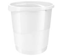 Corbeille À Papier Europost 14 L Blanc - Esselte - 300 X 250 Mm - Capacité De 14 Litres