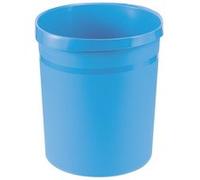 Corbeille à papier GRIP TREND COLOURS, PP, 18 L, bleu
