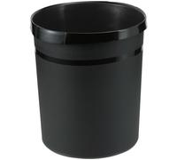 HAN Corbeille à papier GRIP KARMA 18198-13 18 l Plastique recyclé Noir éco