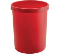 Corbeille à papier HELIT 45 l H480xØ390 mm avec bord poignée (9000468498)