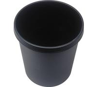 Corbeille à papier Helit the german H6105895 18 l (Ø x H) 315 mm x 335 mm polypropylène noir