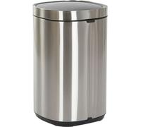 Corbeille à papier Home ESPRIT coloris argent Acier inoxydable Polypropylène 30 L