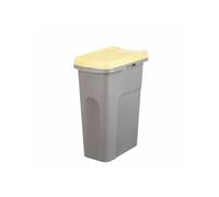 Corbeille à papier Stefanplast Jaune Gris Plastique 25 L (6 Unités) Gris G