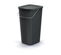 Corbeille à papier Keden, noir, capacité 25L, Compacta Q Basic