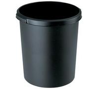 Corbeille à papier KLASSIK, PP, 30 litres, noir
